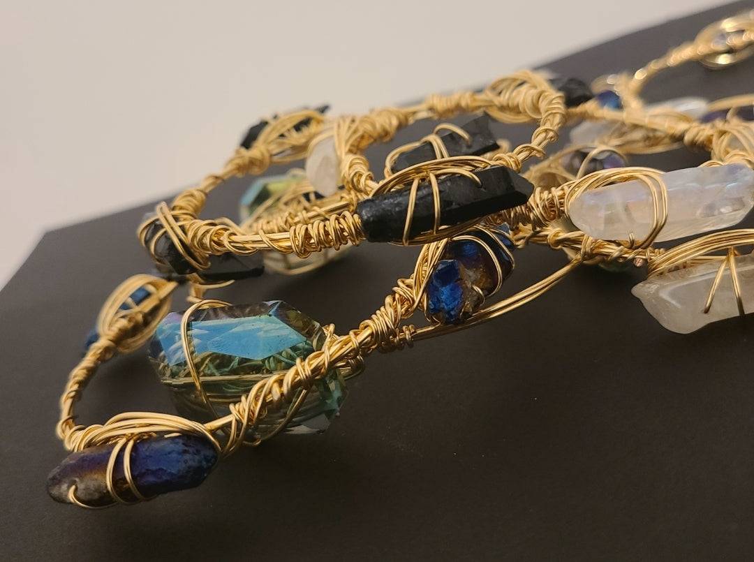 Gem Glow Bangles